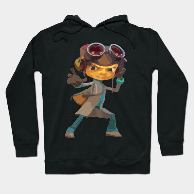 Razputin Aquato Psychonauts Painting Hoodie by gktb